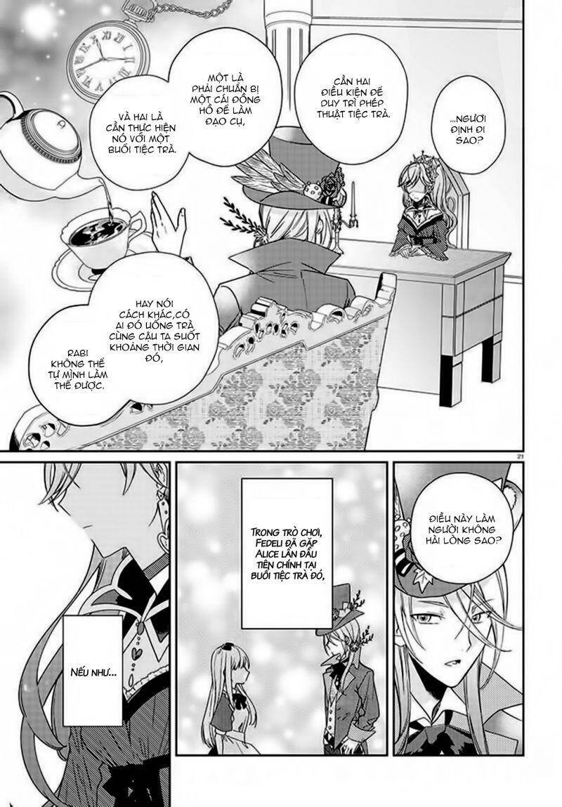 Nữ Hoàng Cơ Đỏ Ở Wonderland - Chương 3.2