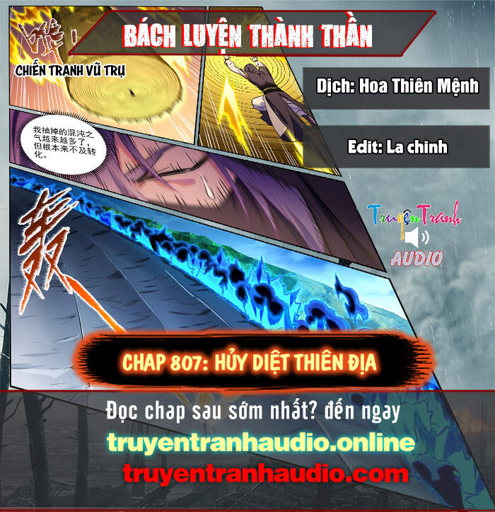 Bách Luyện Thành Thần - Chương 807
