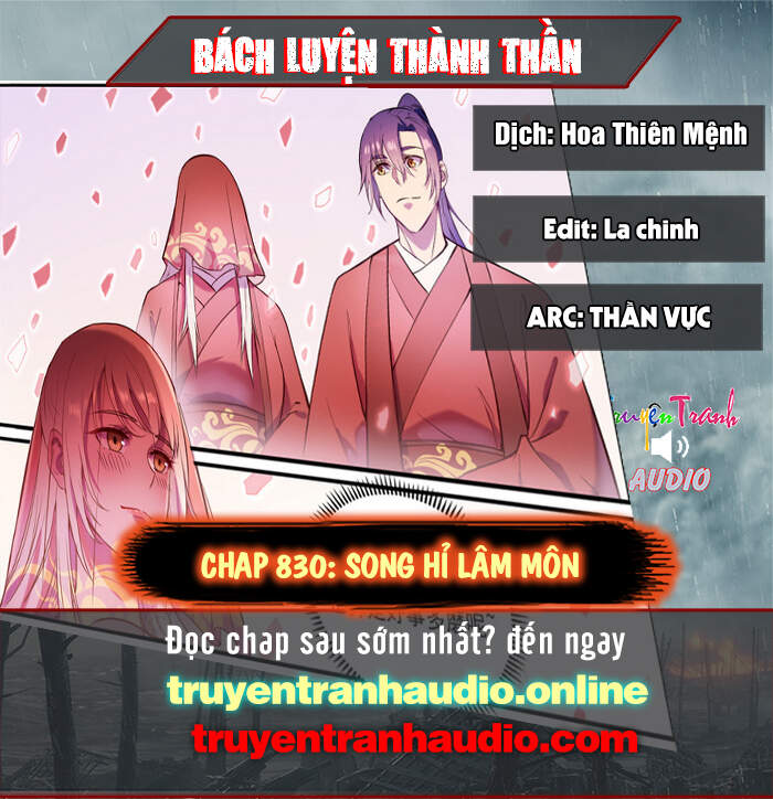 Bách Luyện Thành Thần - Chương 830
