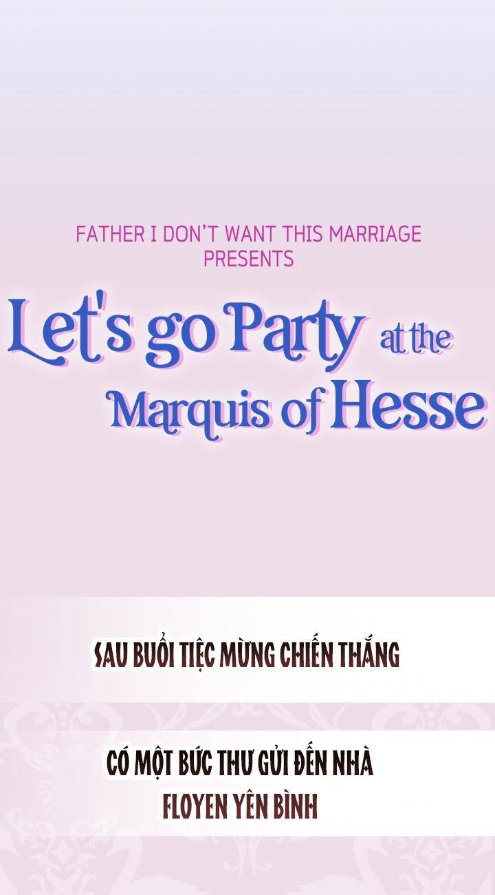 Cha Ơi Con Không Muốn Kết Hôn Đâu - Chương 59