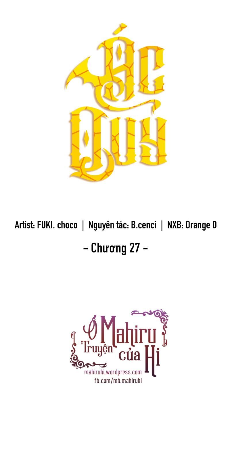 Ác Quỷ - Chương 27