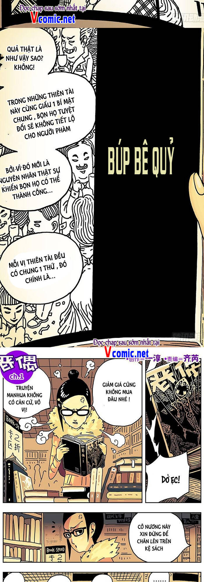 Búp Bê Của Quỷ - Bí Mật Của Những Thiên Tài - Chương 1