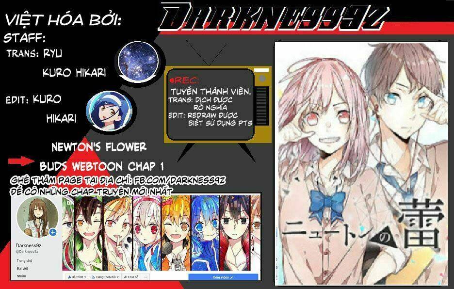 Newton's Flower Buds Webtoon - Chương 1