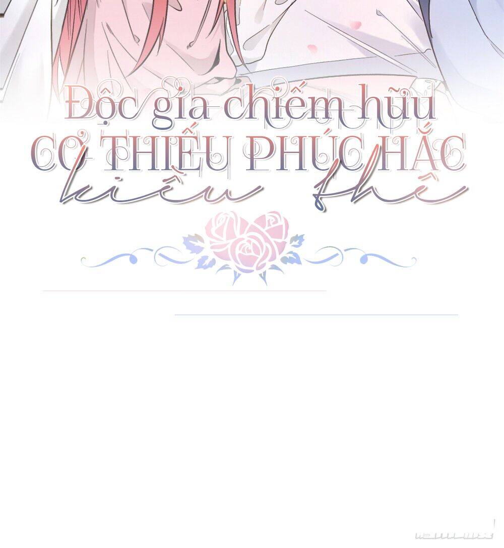 Độc Gia Chiếm Hữu: Cơ Thiếu Phúc Hắc Kiều Thê - Chương 1