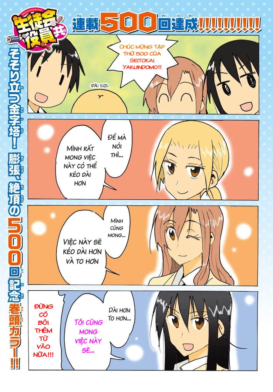 Seitokai Yakuindomo - Chương 500