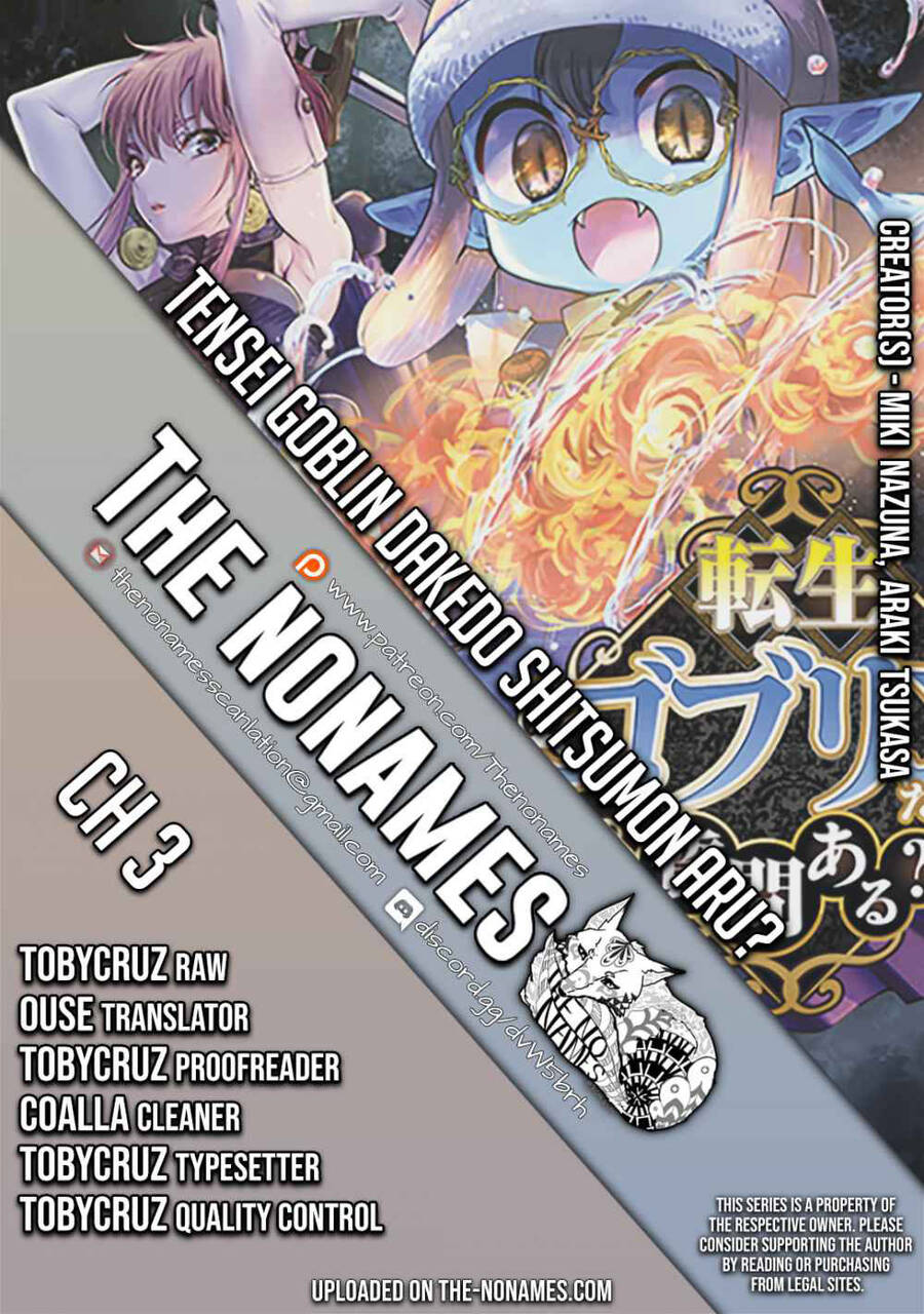 Tensei Goblin Dakedo Shitsumon Aru? - Chương 3