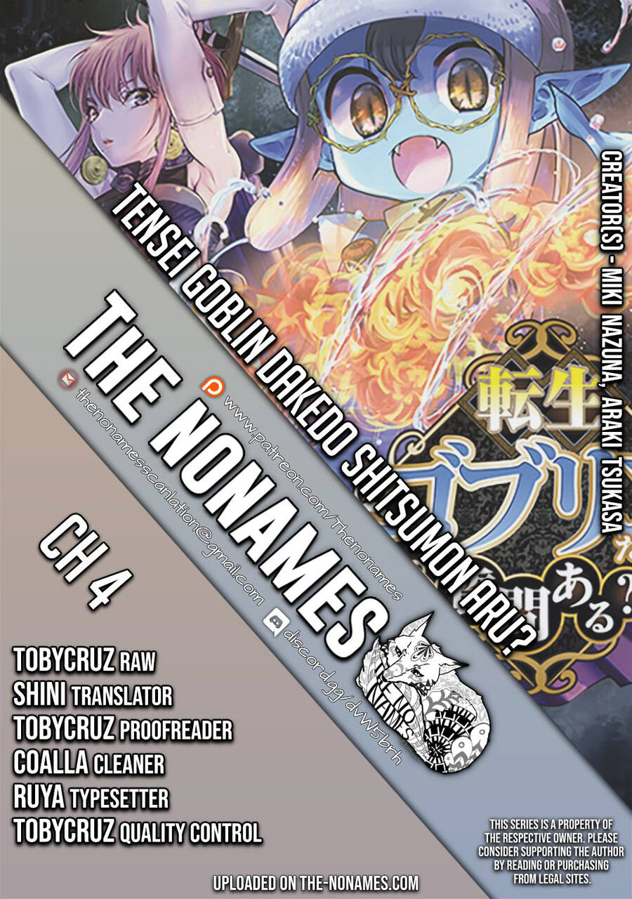 Tensei Goblin Dakedo Shitsumon Aru? - Chương 4