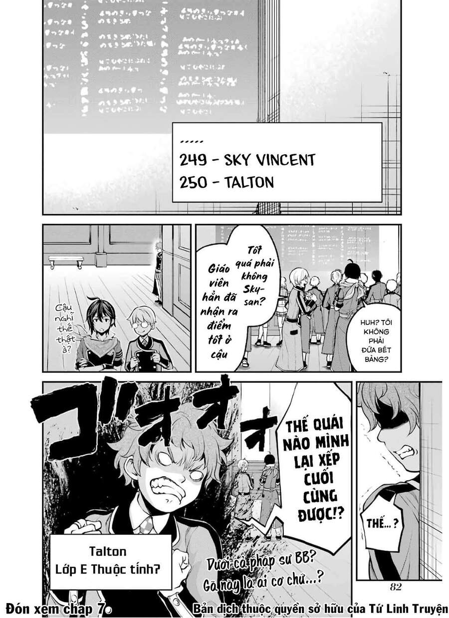 Pháp Sư Hạng B Nhanh Nhất Thế Giới - Chương 6