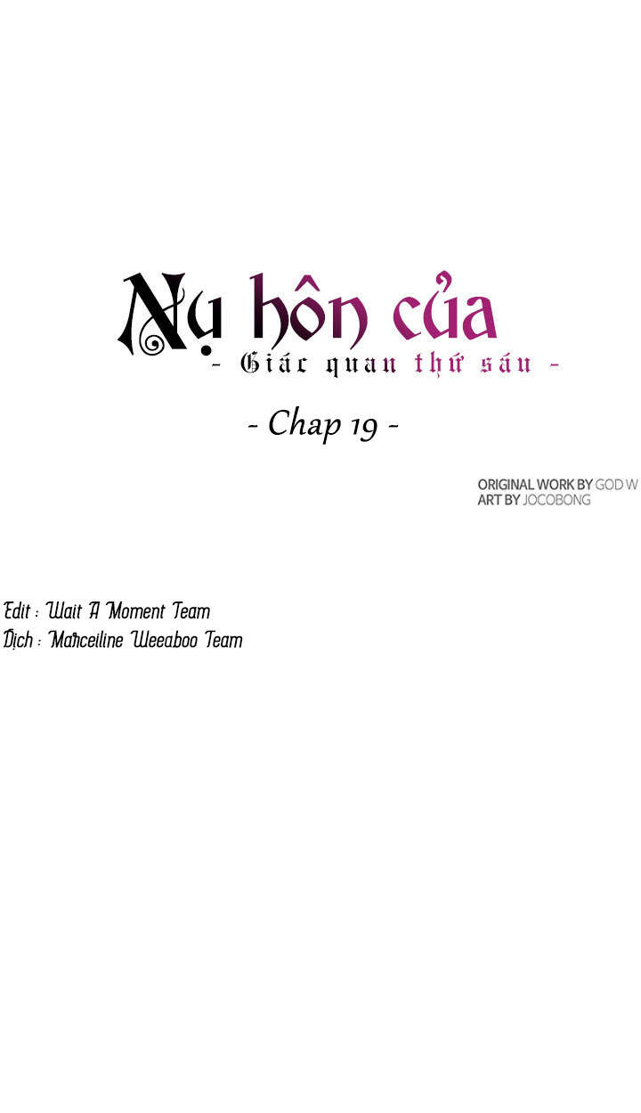 Nụ Hôn Của Giác Quan Thứ Sáu - Chương 19