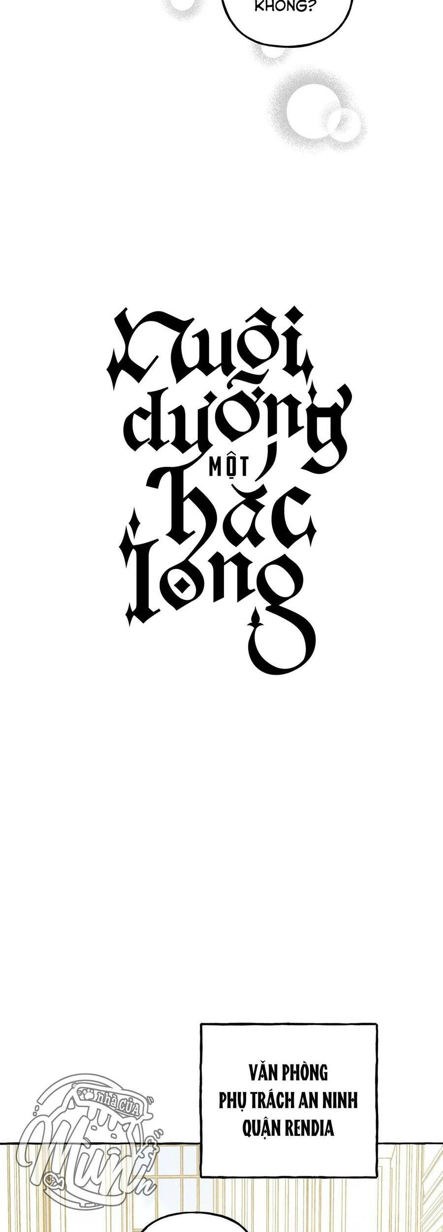 Nuôi Dưỡng Một Hắc Long - Chương 38