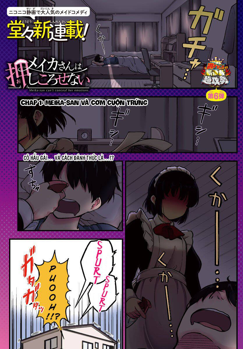 Meika-San Can't Conceal Her Emotions - Chương 1