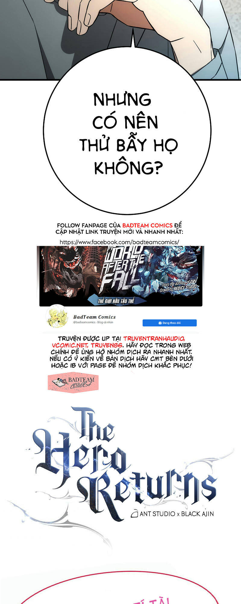 Anh Hùng Trở Về - Chương 14