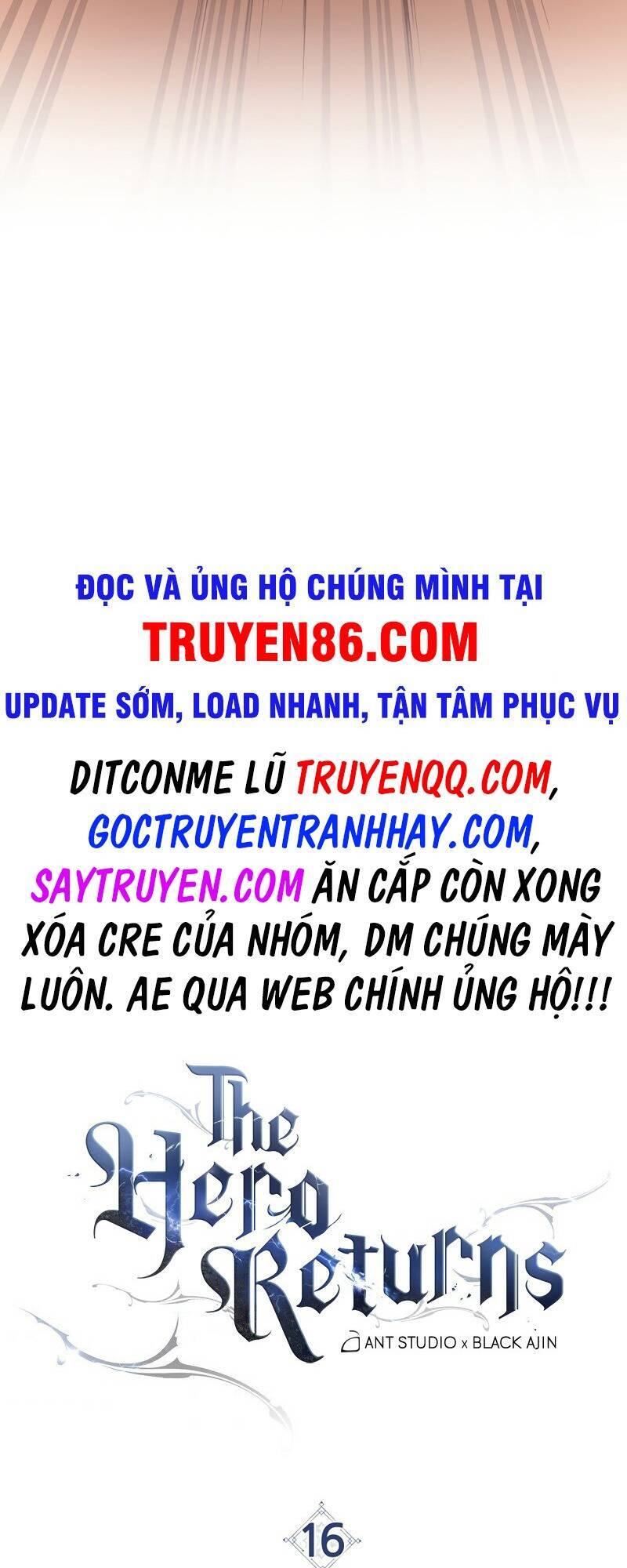 Anh Hùng Trở Về - Chương 16