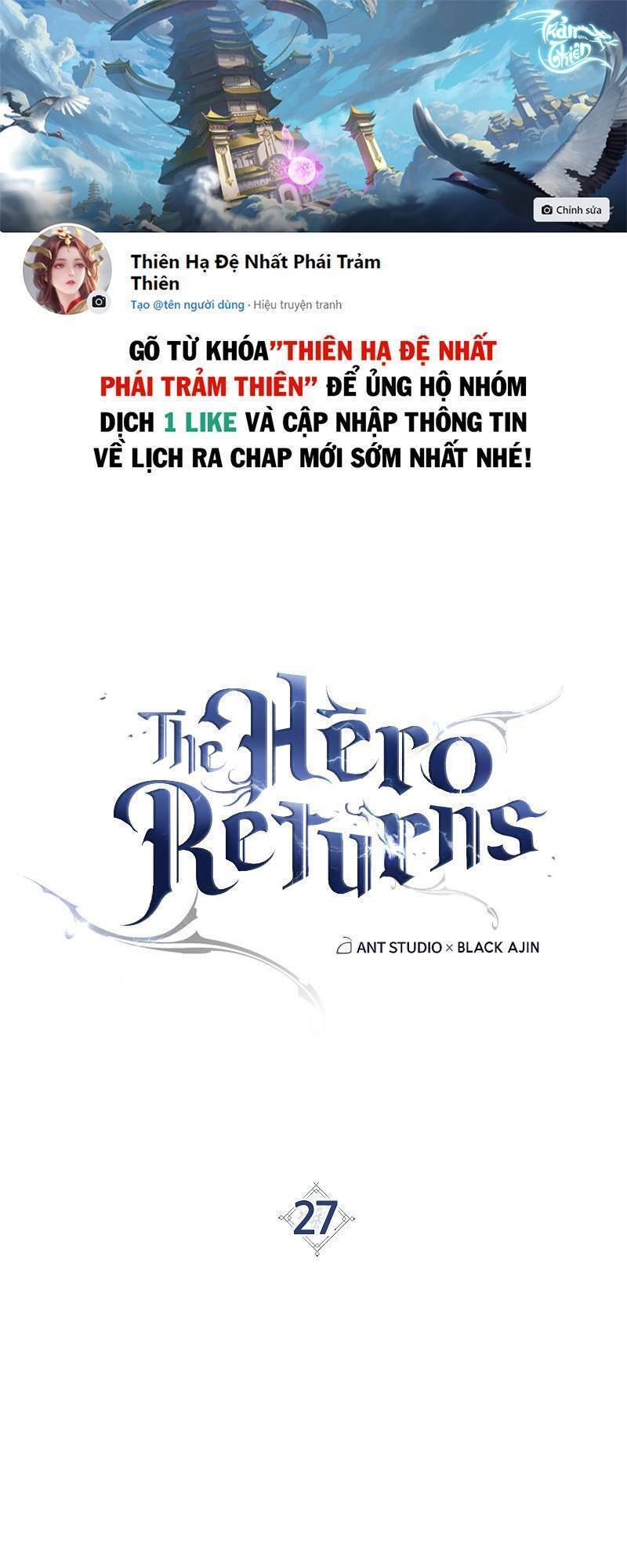 Anh Hùng Trở Về - Chương 27