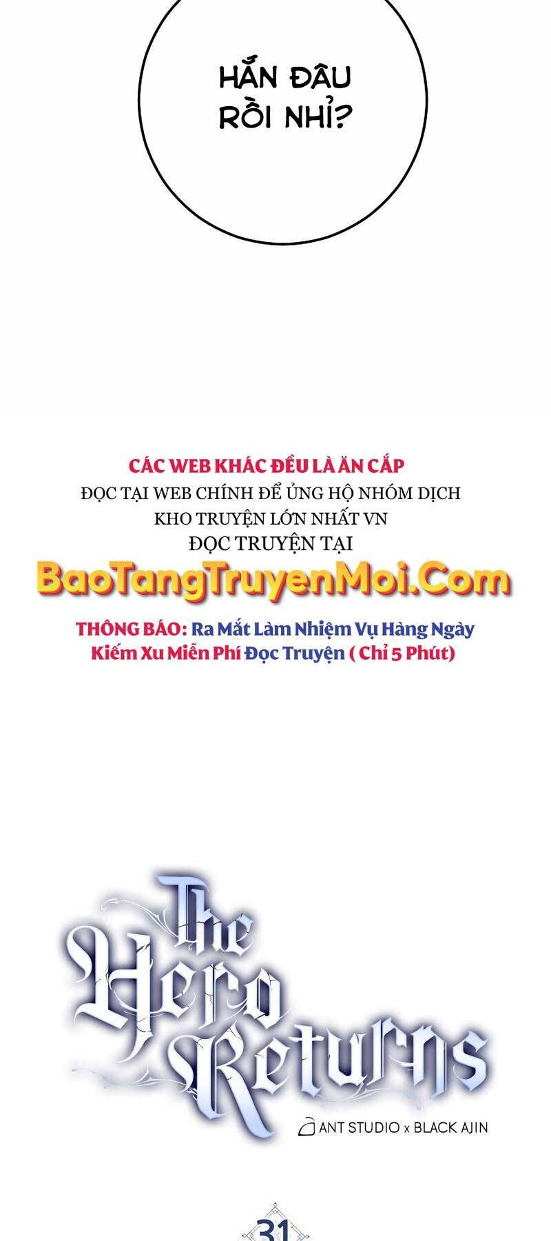 Anh Hùng Trở Lại - Chương 31