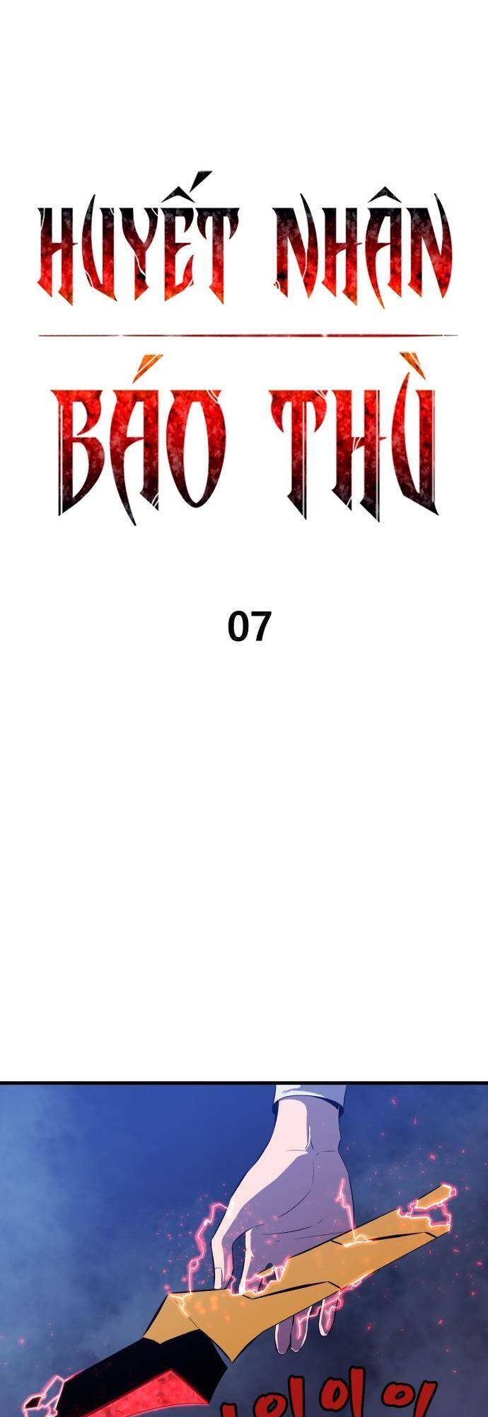 Huyết Nhân Báo Thù - Chương 7