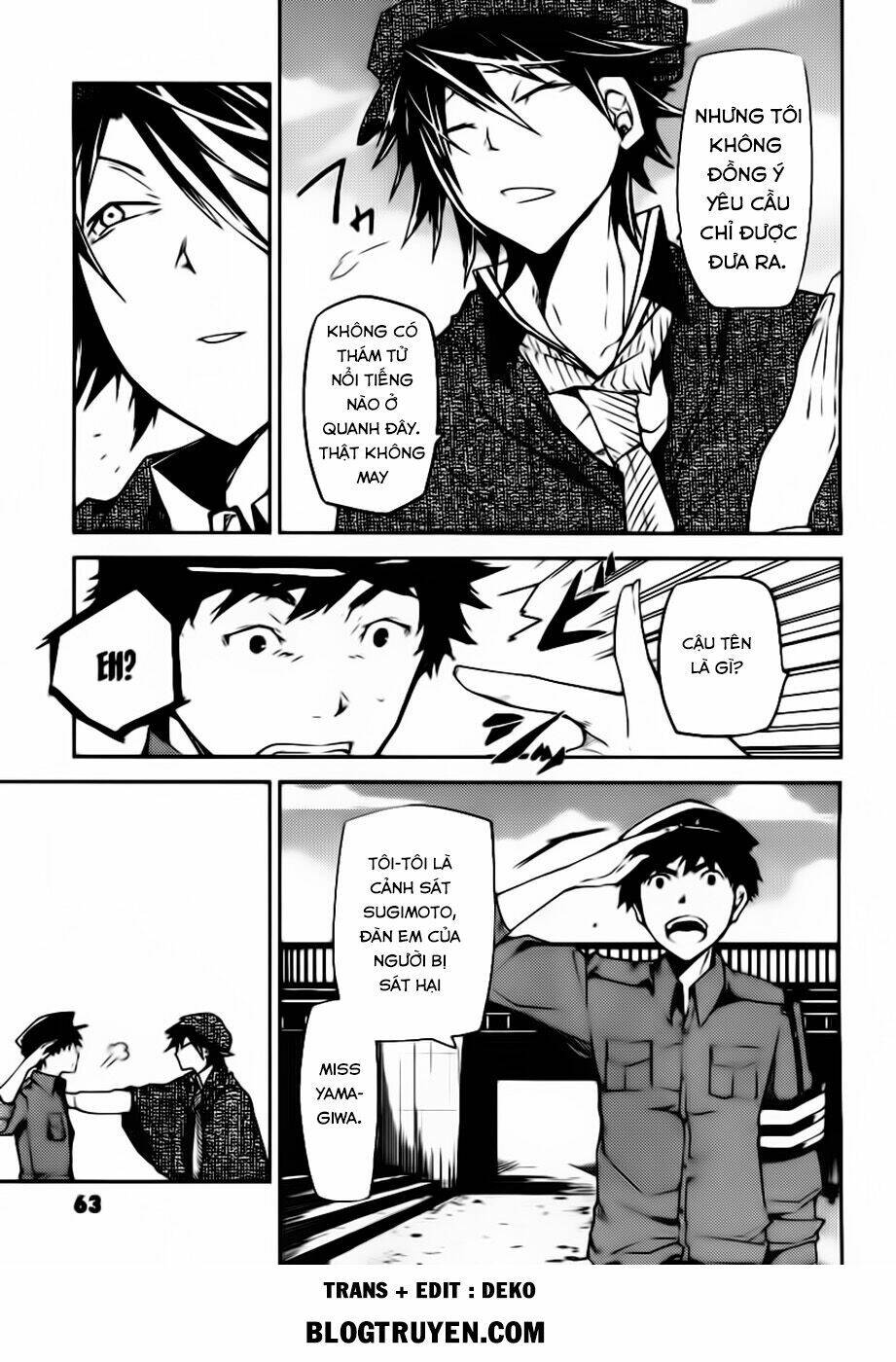 Đặc Nhiệm Thám Tử - Chương 6