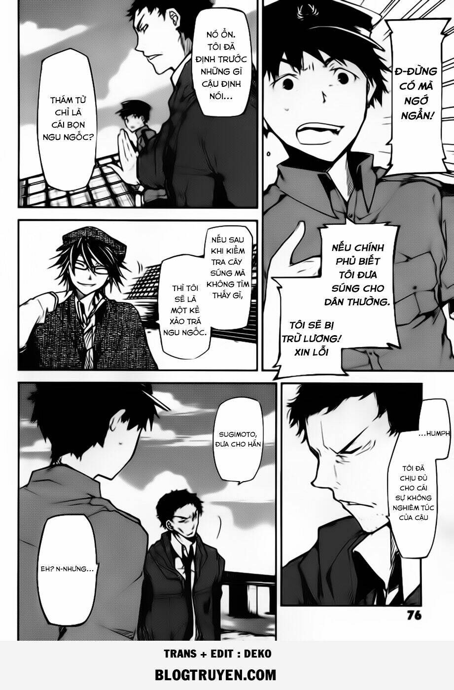 Đặc Nhiệm Thám Tử - Chương 6