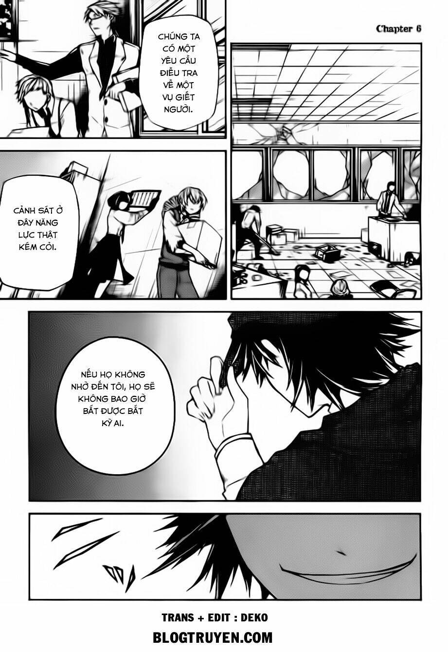 Đặc Nhiệm Thám Tử - Chương 6