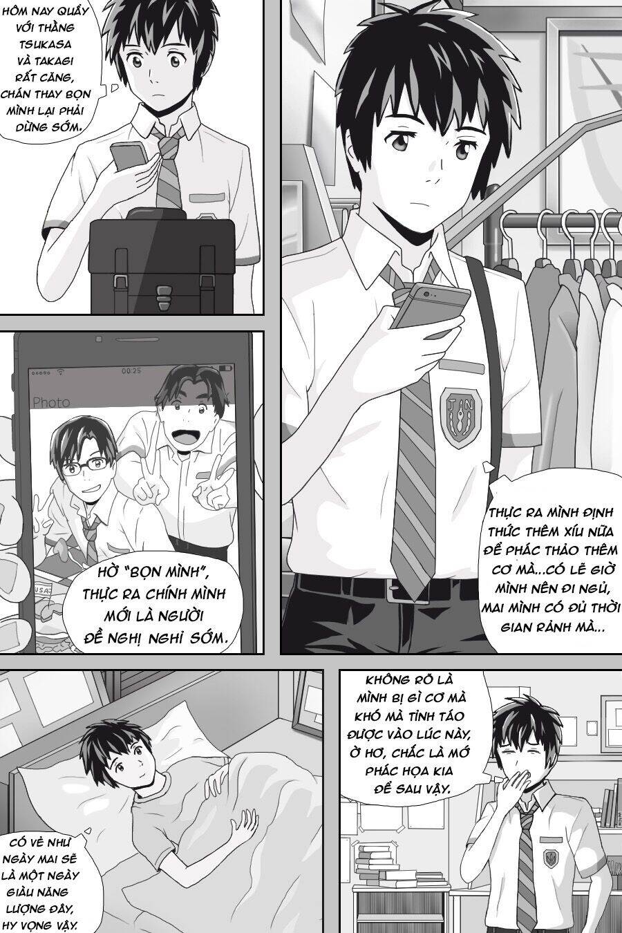 Tên Cậu Là Gì: Nghĩ Ngợi & Mộng Mơ - Chương 1