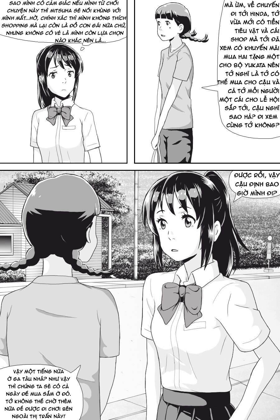 Tên Cậu Là Gì: Nghĩ Ngợi & Mộng Mơ - Chương 3