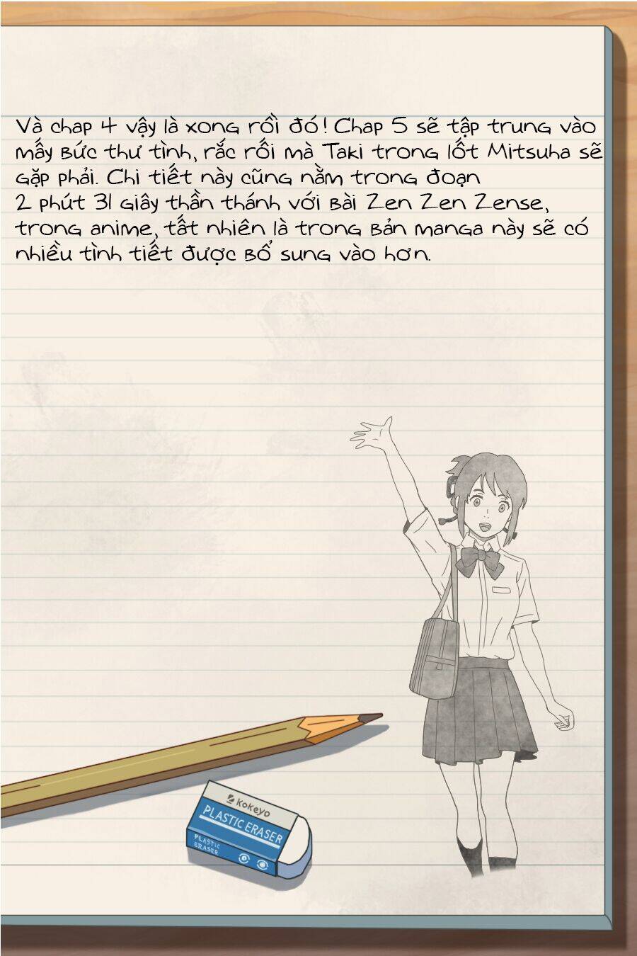 Tên Cậu Là Gì: Nghĩ Ngợi & Mộng Mơ - Chương 4