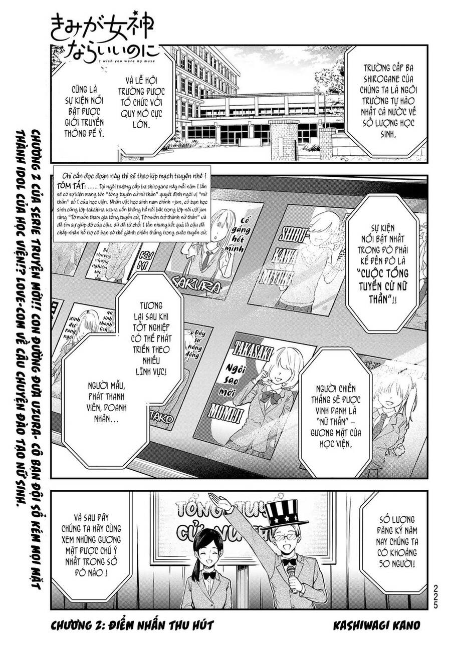 Kimi Ga Megami Nara, Ii No Ni - Chương 2