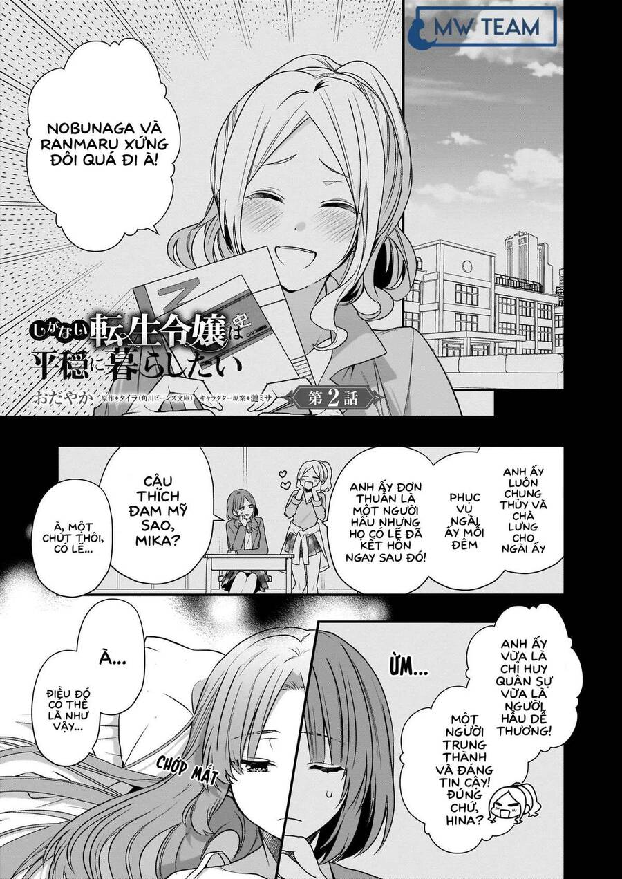 The Unassuming Noble Lady Just Wants To Live A Peaceful Life - Chương 2