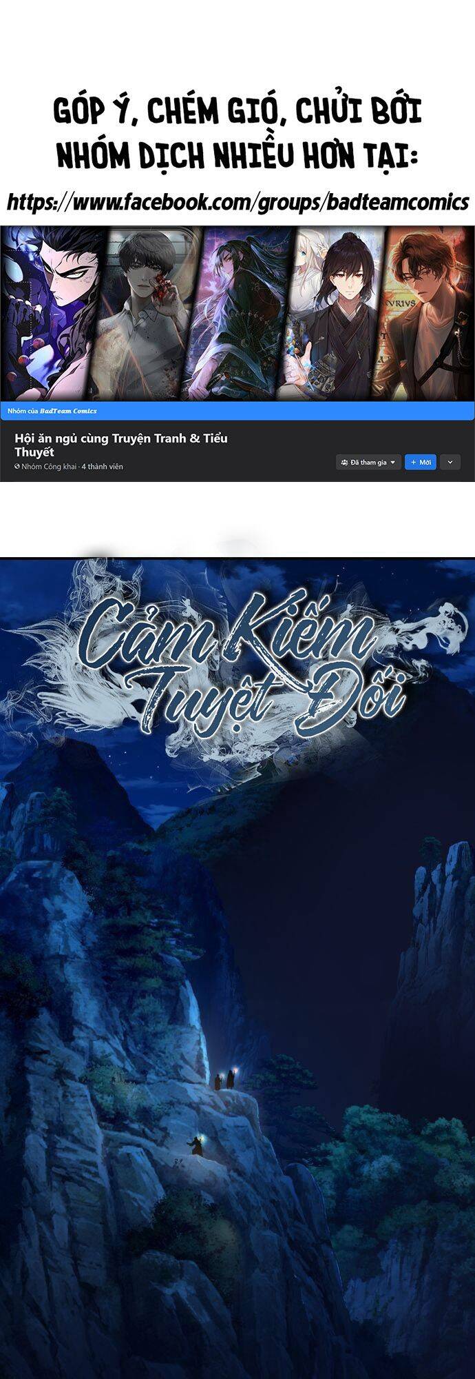 Cảm Kiếm Tuyệt Đối - Chương 1