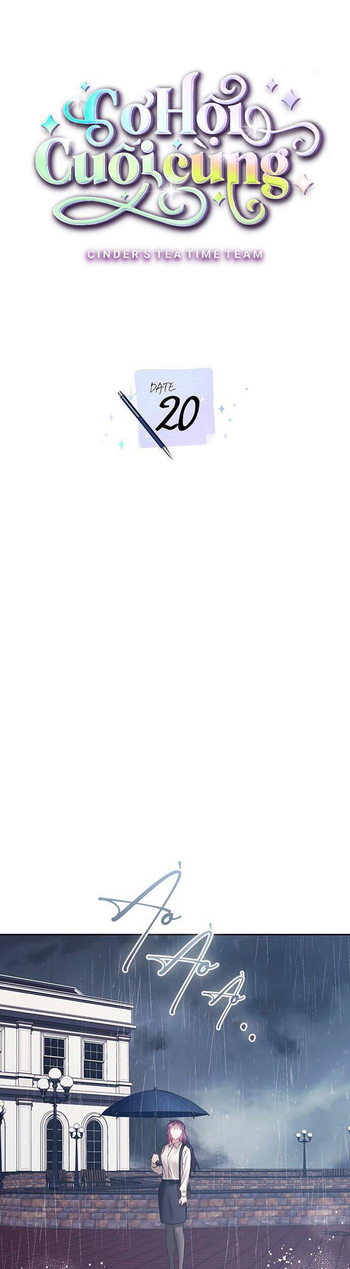 Cơ Hội Cuối Cùng - Chương 20