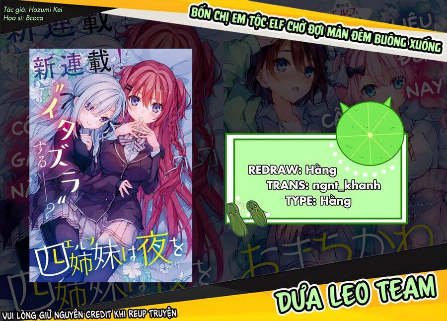 Bốn Chị Em Tộc Elf Chờ Đợi Màn Đêm Buông Xuống - Chương 7