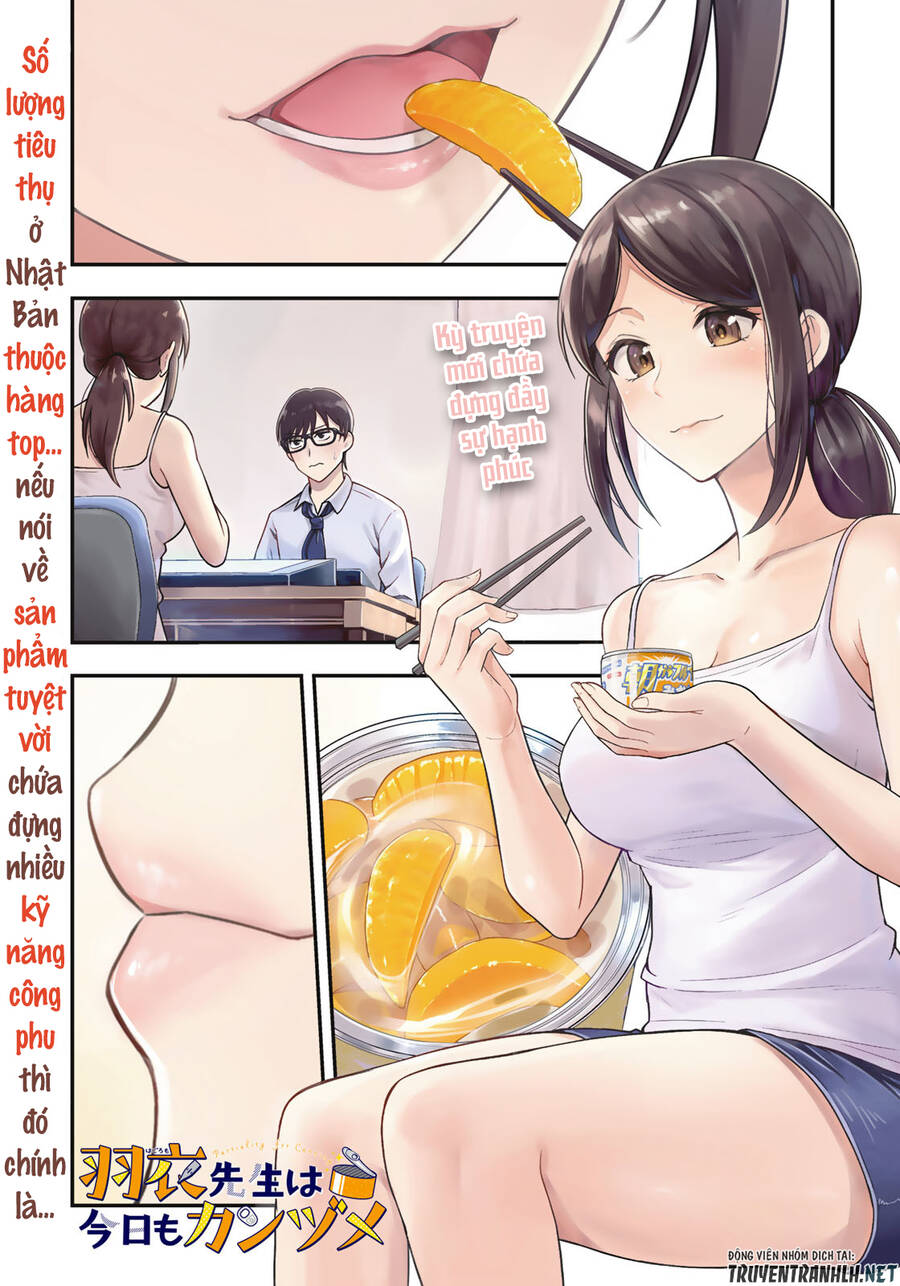 Hagoromo-Sensei Wa Kyou Mo Kandzume - Chương 1
