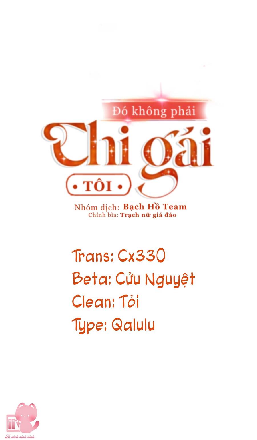 Đó Không Phải Chị Gái Tôi - Chương 14