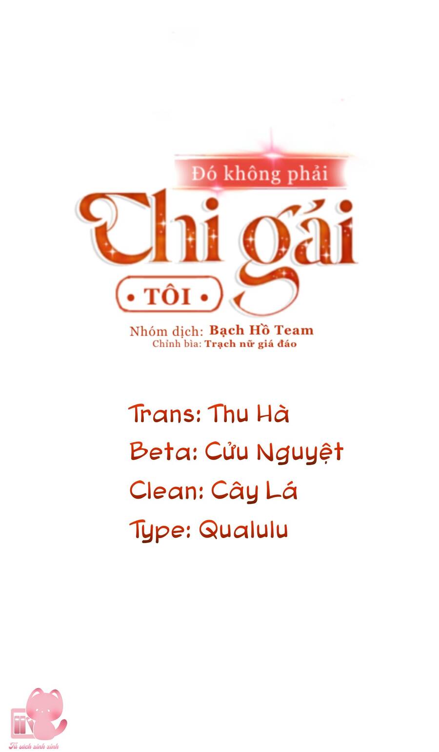 Đó Không Phải Chị Gái Tôi - Chương 16