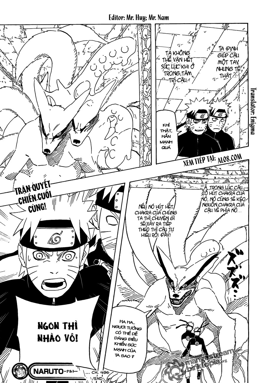 Naruto - Cửu Vĩ Hồ Ly - Chương 496