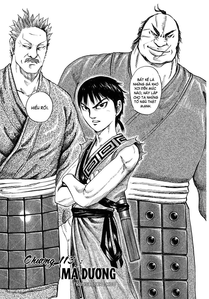 Kingdom – Vương Giả Thiên Hạ - Chương 113