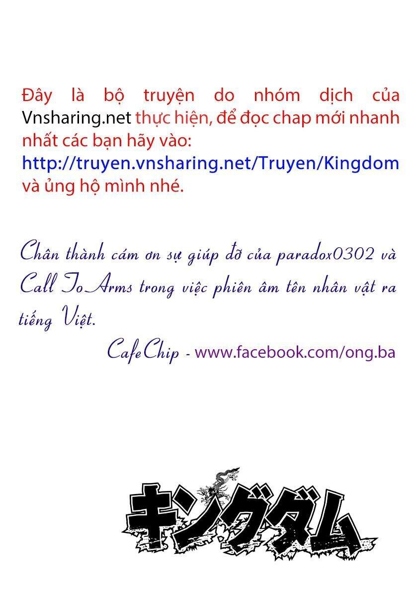 Kingdom – Vương Giả Thiên Hạ - Chương 4