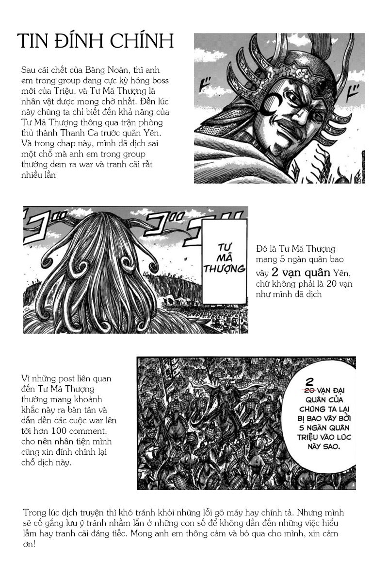 Kingdom – Vương Giả Thiên Hạ - Chương 642