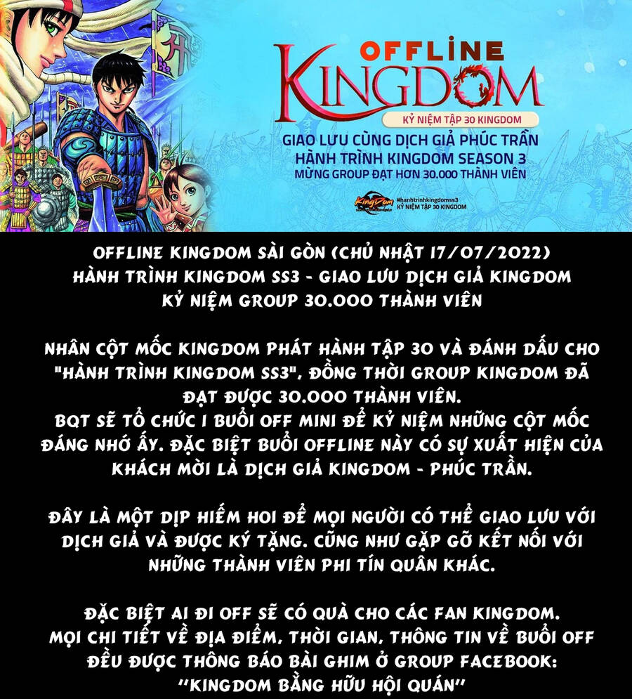 Kingdom – Vương Giả Thiên Hạ - Chương 725
