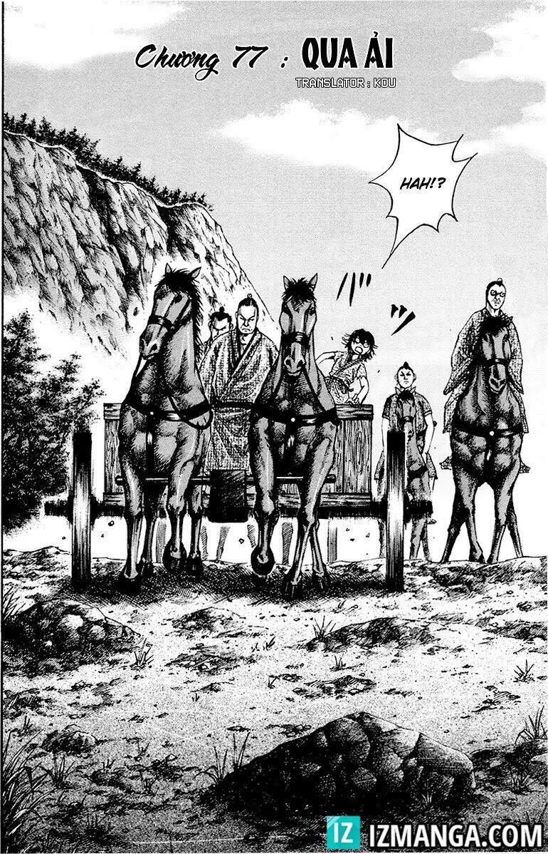 Kingdom – Vương Giả Thiên Hạ - Chương 77