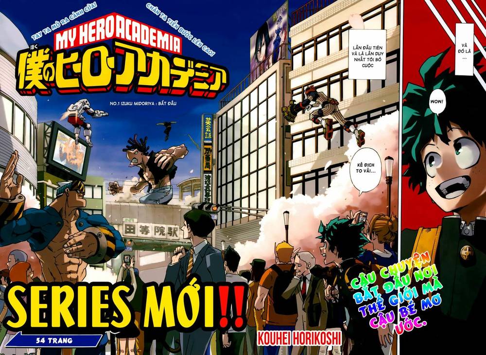 Boku No Hero Academia - Chương 1