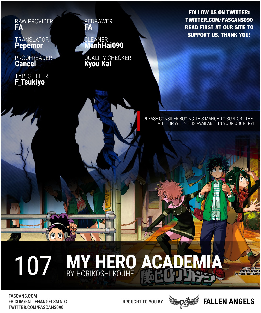 Boku No Hero Academia - Chương 107