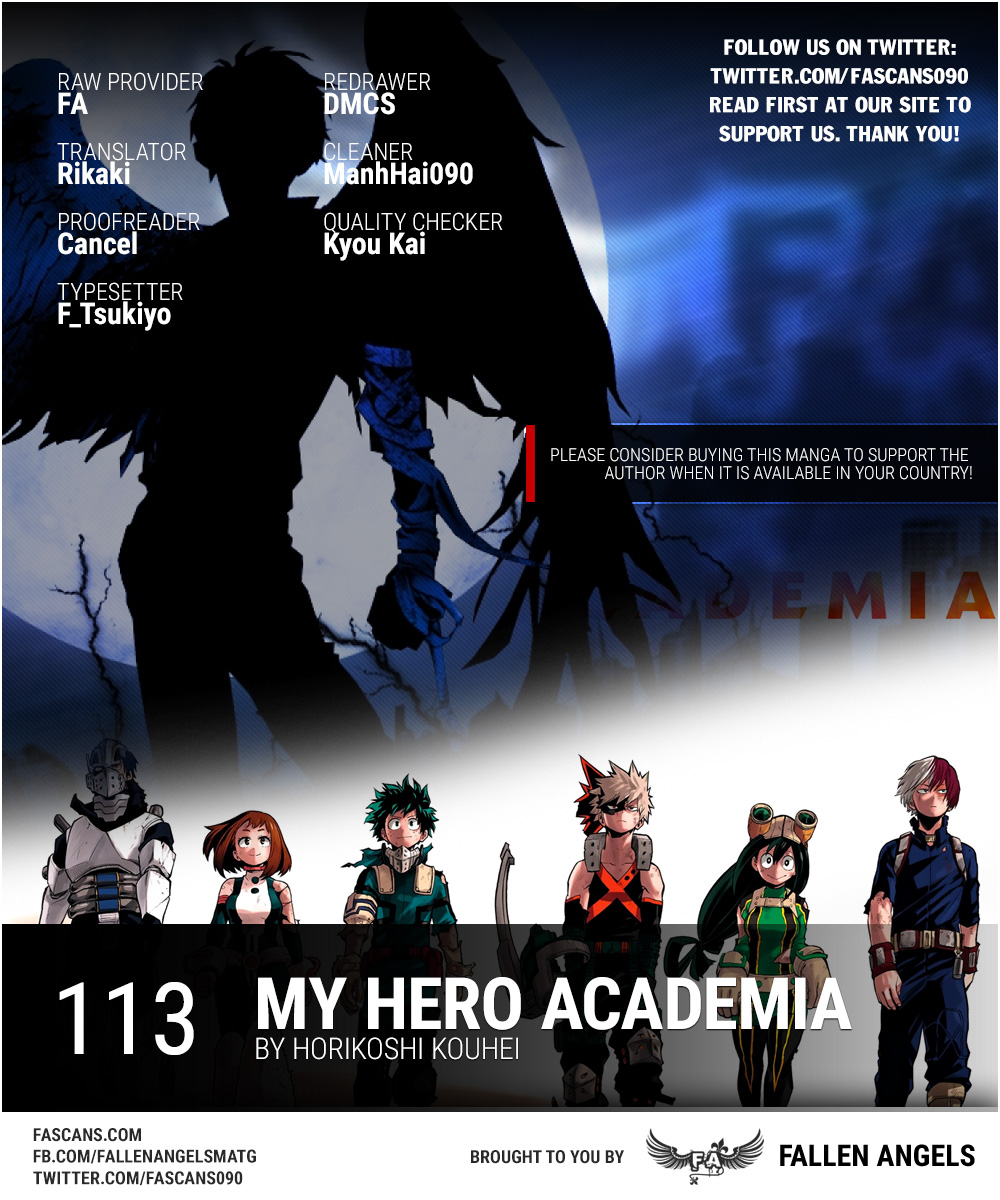 Boku No Hero Academia - Chương 113