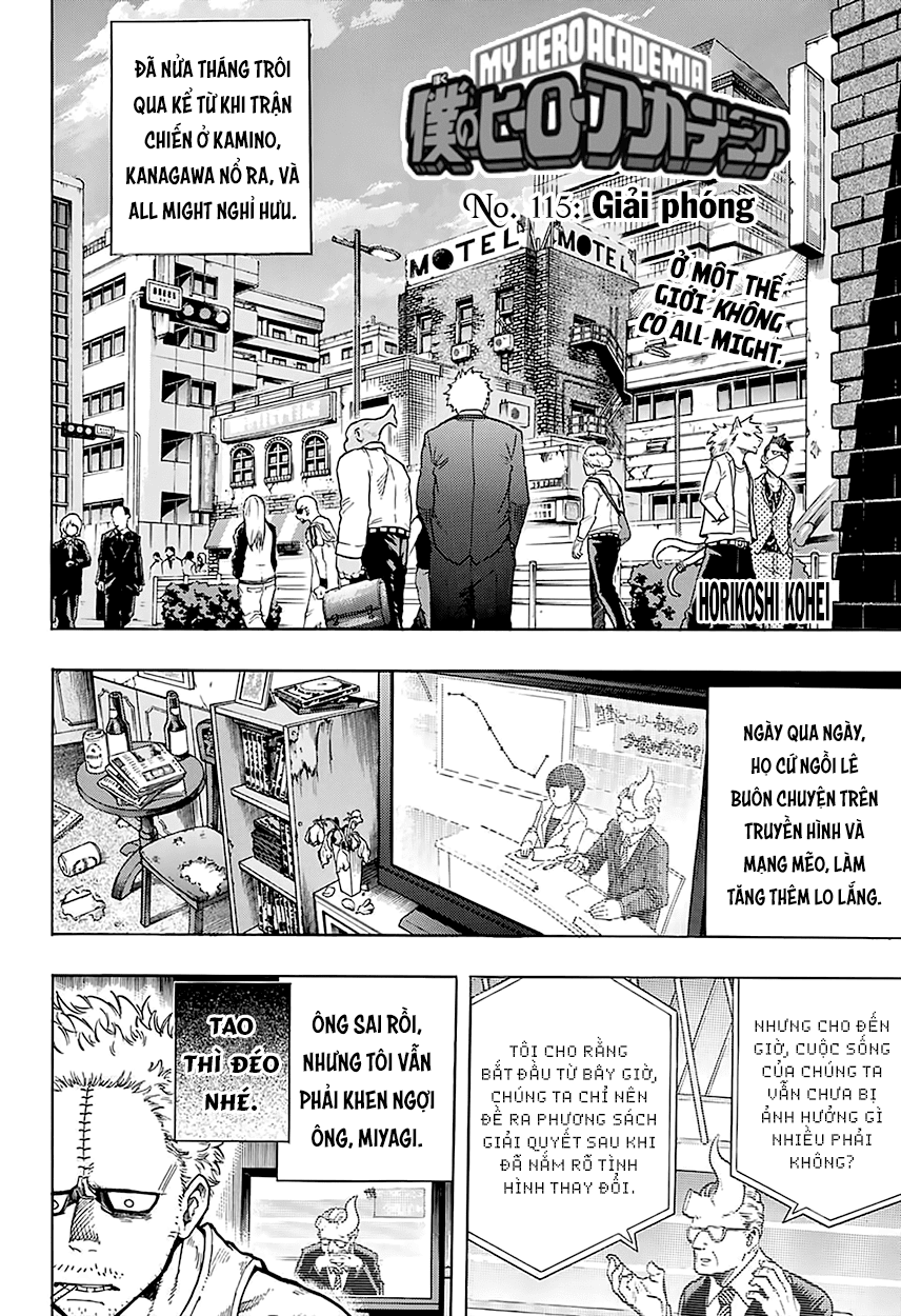 Boku No Hero Academia - Chương 115
