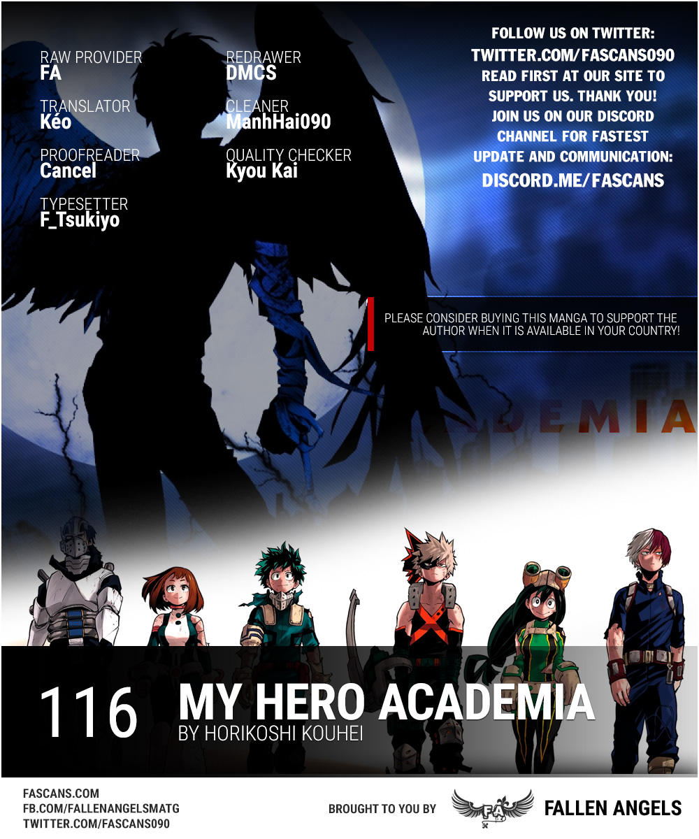 Boku No Hero Academia - Chương 116