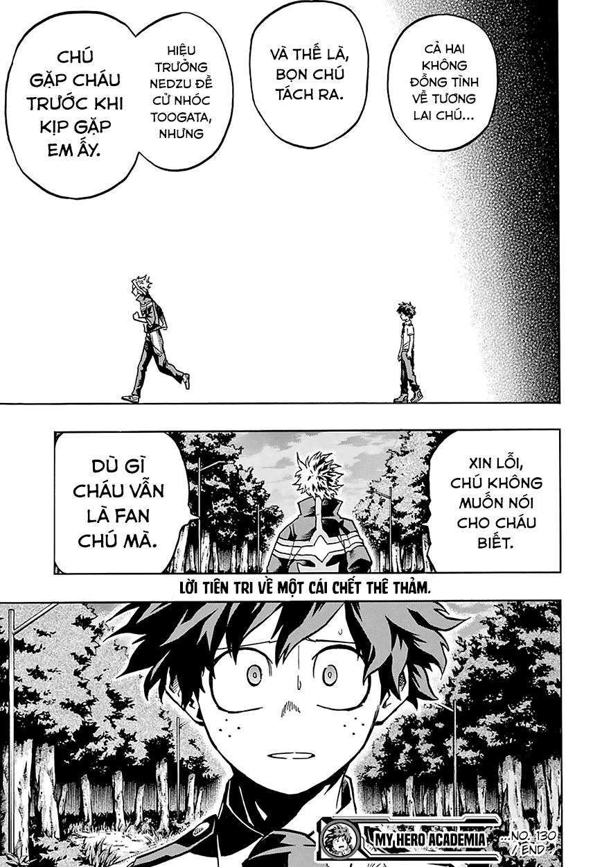 Boku No Hero Academia - Chương 130