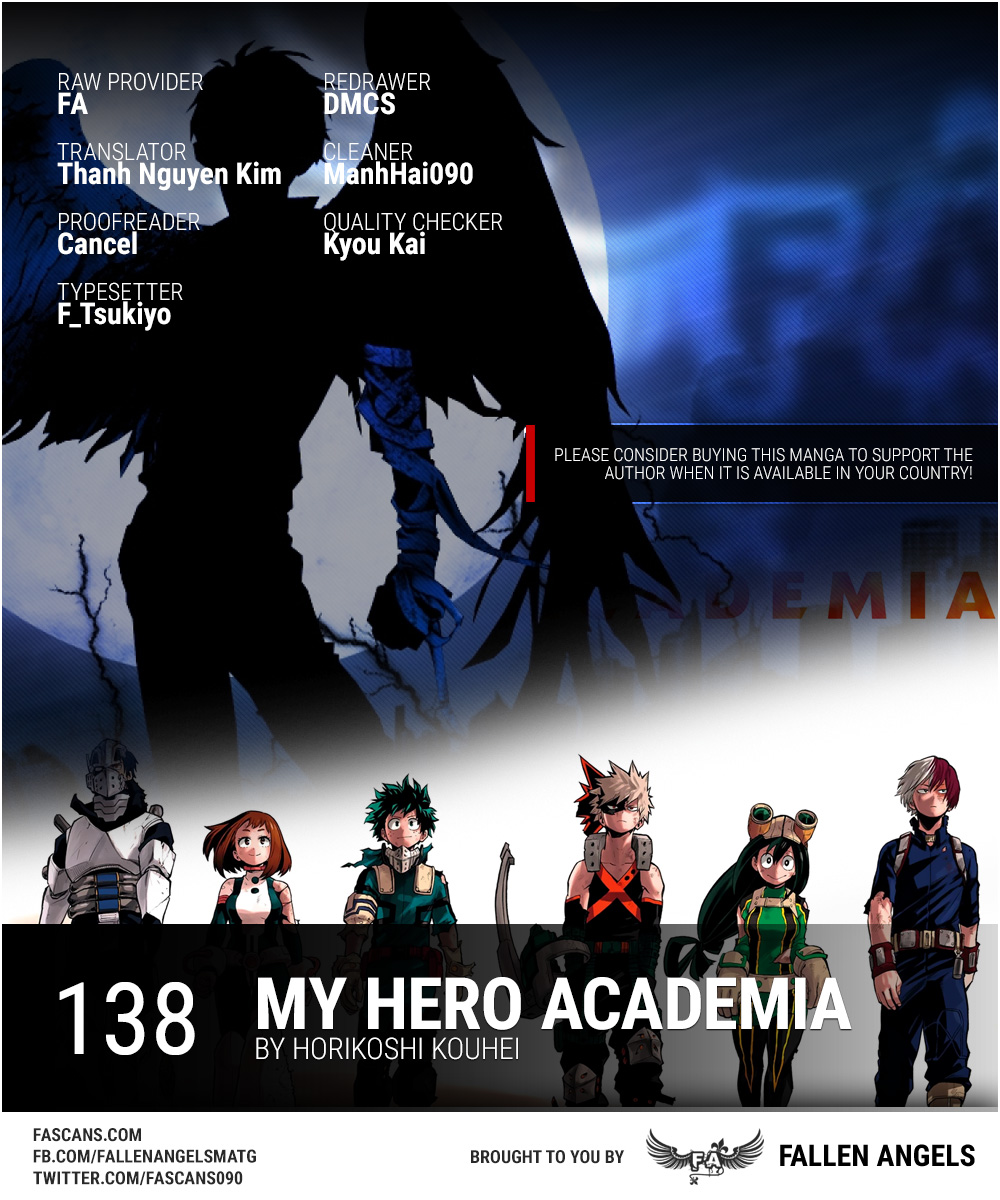 Boku No Hero Academia - Chương 138