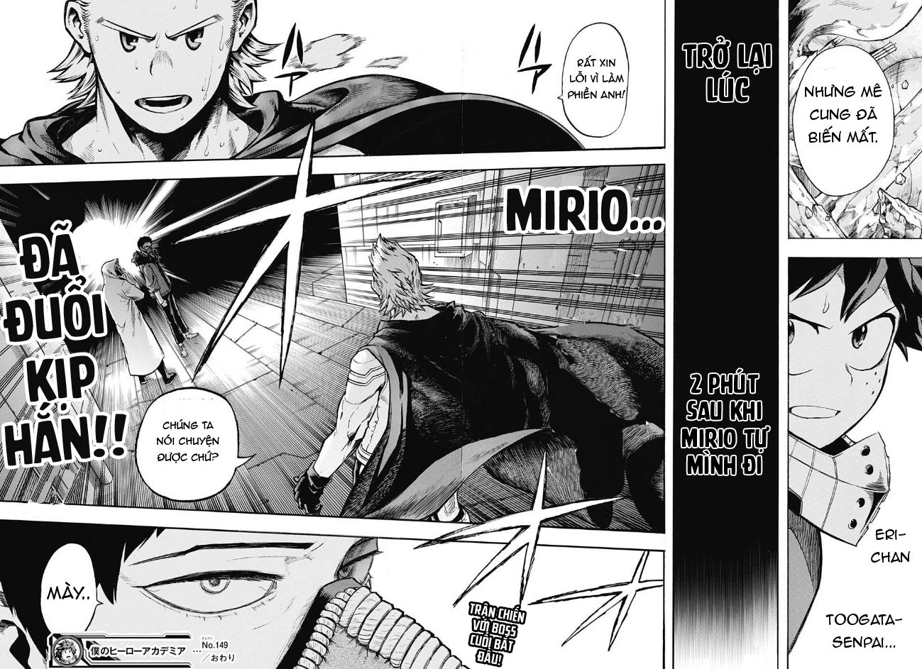 Boku No Hero Academia - Chương 149