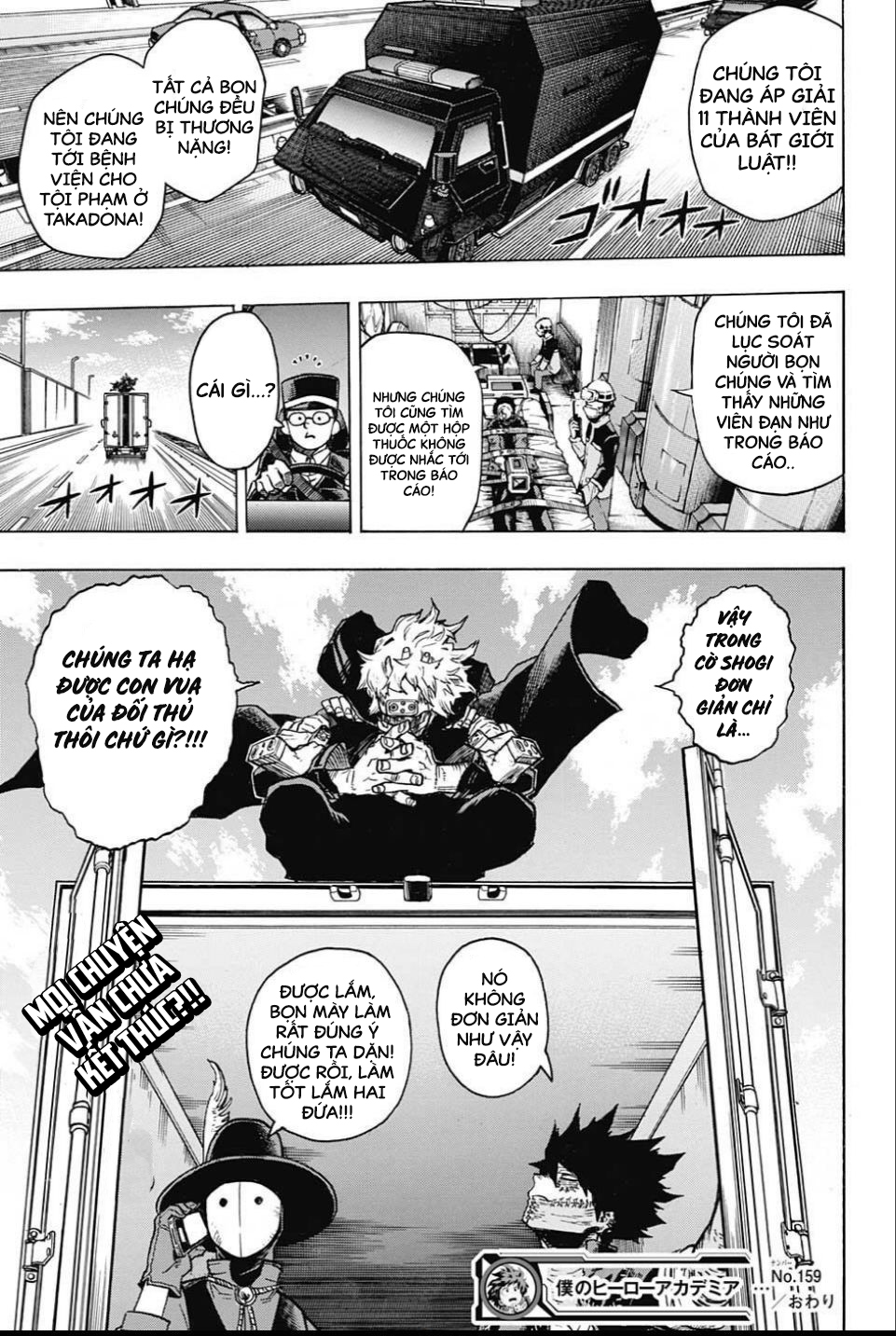 Boku No Hero Academia - Chương 159