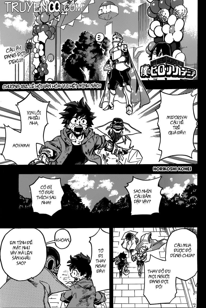 Boku No Hero Academia - Chương 182